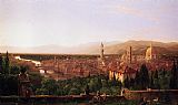 View of Florence from San Miniato by Thomas Cole